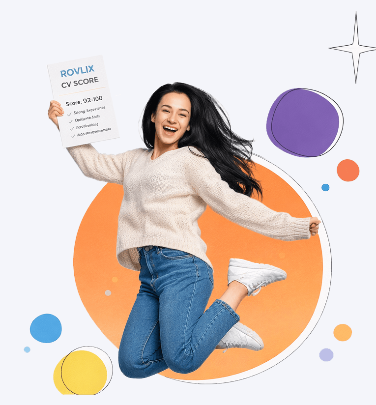 Candidate showing CV score card